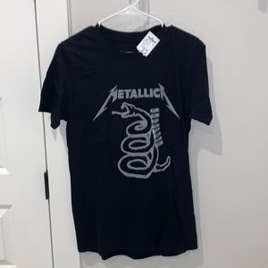 New Metallica Men’s Size S Small Band Graphic Snake T-Shirt Top NWT 🐍